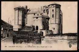 Maine Et Loire , Saumur , Le Château Façade Sud - Saumur