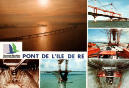 CPM - ILE De RÉ - Construction Du Pont ( Sté Bouygues) ... Edition Artaud - Puentes