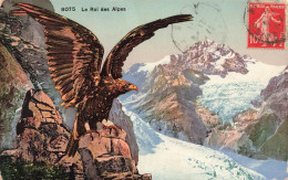 FANTAISIES - Le Roi Des Alpes - Aigle - Neige - Montagnes Enneigées - Carte Postale - Sonstige & Ohne Zuordnung