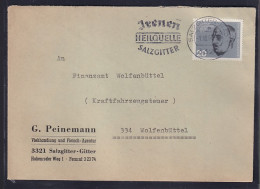 Bund, Fernbrief Mit EF. Mi.-Nr.  436 (Marke Aus Block 3) - Storia Postale
