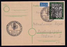 Bund, Fern-Karte Mit EF. Mi.-Nr.139 - Lettres & Documents
