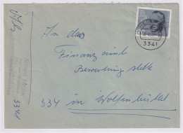 Bund, Fernbrief Mit EF. Mi.-Nr.  435 (Marke Aus Block3) - Storia Postale