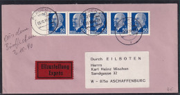 DDR. Eilbote-Fern-Brief Mit MeF. Mi.-Nr. 937, Porto-Letztag! - Covers & Documents