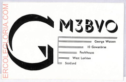 Ad9241 - SCOTLAND - RADIO FREQUENCY CARD  -  1950 - Radio