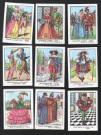 Lot De 9 Images (non Publicitaires) Costumes De L'histoire De France (PPP47288) - Andere & Zonder Classificatie