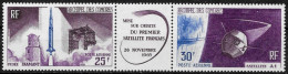 Comores 1966 - Yvert N° PA 16 A - Michel N° 72/73 ** - Luftpost