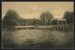 AK Sielbeck / Eutin, Restaurant Uklei-Fährhaus An Der Sielbecker Schifflsandungsbrücke  - Eutin