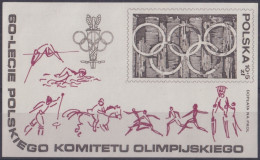 F-EX50088 POLAND MNH 1979 SPORT 60th ANNIV OLYMPIC GAMES SOCIETY.     - Zomer 1980: Moskou
