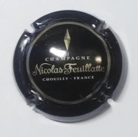 Plaque De Muselet De Champagne " Nicolas FEUILLATTE " Cercle Doré _dvmc32 - Feuillate