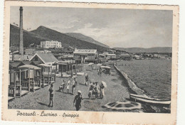 Cartolina - Postcard /  Viaggiata / Pozzuoli - Lucrino, Spiaggia ( Gran Formato ) - Pozzuoli
