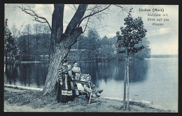 AK Lindow (Mark), Wutzsee Mit Blick Auf Das Kloster  - Lindow