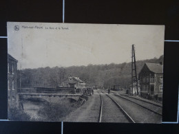 Ham-sur-Heure La Gare Et Le Tunnel - Ham-sur-Heure-Nalinnes