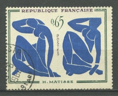 FRANCE 1961 N° 1320 Oblitéré TTB C 2 € Tableau Painting Henri Matisse - Oblitérés