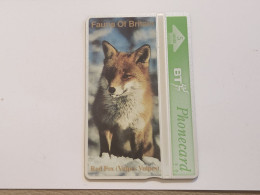 United Kingdom-(BTG-149)-Fauna Of Britain-(1)-RED FOX-(159)(5units)(324H24910)(tirage-1.000)(price Cataloge-8.00£-mint - BT Edición General