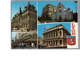 LYON 69 - La Bourse Eglise Saint Bonnaventure Rue De La Republique L'Opéra - Sonstige & Ohne Zuordnung