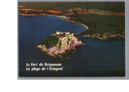 BREGANCON - Le Fort De Bregançon La Résidence Du Président De La République La Plage De L'Esragnol Vue Aerienne - Le Lavandou