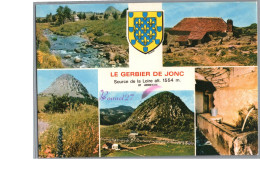 LE GERBIER DE JONCS 07 - La Source De La Loire Vue Generale Du Village Maison Ferme  - Autres & Non Classés