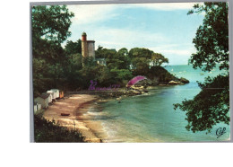 ILE DE NOIMOUTIER 85 - La Plage De L'Anse Rouge Et La Tour Plantier  - Ile De Noirmoutier