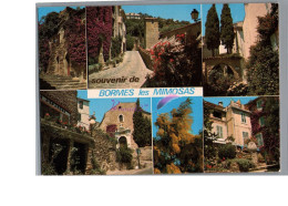 BORMES LES MIMOSAS 83 - Souvenir Multivue Les Vieilles Maison Et Rue Pittoresque Pierre Fleur  - Bormes-les-Mimosas