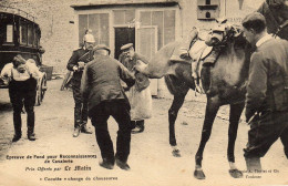 Epreuve De Fond Pour Reconnaissance De Cavalerie "Cocotte" Change De Chaussures - Manoeuvres