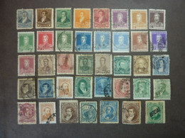 ARGENTINE : LOT De 167 TIMBRES TOUS DIFFERENTS + 90 Doublons. Voir Les 7 Photos - Colecciones & Series