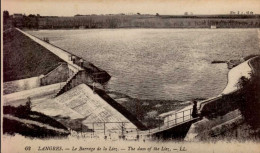 LANGRES  ( HAUTE MARNE ) LOT DE 3 CARTES. LE BARRAGE DE LA LIEZ . COLMBIER MILITAIRE ET LES REMPARTS . PROMENADE - Langres