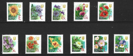 UKRAINE. Petite Collection De Timbres. Fleurs. - Autres & Non Classés