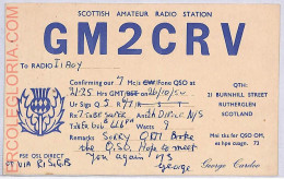 Ad9245 - SCOTLAND - RADIO FREQUENCY CARD  -  1950 - Radio