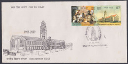 Inde India 2008 FDC Indian Institute Of Science, Bhabha, Vivekanada, Scientist, Technology, First Day Cover - Other & Unclassified