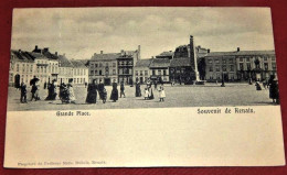 RONSE  - RENAIX  -  Grande  Place  - Souvenir  De Renaix - - Renaix - Ronse