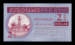 Surinam Suriname 2 1/2 Dollars (2004) Pick 156 Sc Unc - Surinam