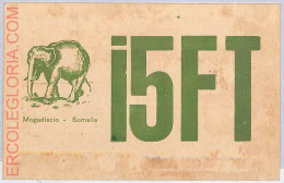 Ad9250 - Somalia - RADIO FREQUENCY CARD  -  1954 - Radio