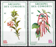 Comores 1971 - Yvert N° PA 37/38 - Michel N° 127/128 ** - Airmail