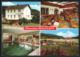 AK Gedern-Steinberg / Oberhessen, Pension Waldcafe Mit Schwimmbad Und Garten  - Other & Unclassified