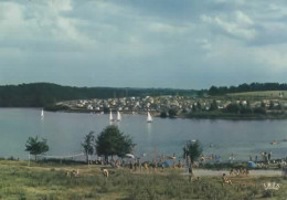 PONT DE SALARS, LA PLAGE ET LE CAMPING  COULEUR  REF 15870 - Sonstige & Ohne Zuordnung