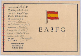 Ad9253 - SPAIN - RADIO FREQUENCY CARD -  1959 - Radio