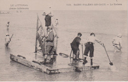 FRANCE - SAINT-VALLERY-EN-CAUX.  Le Radeau.  Superbly Animated View Etc - Saint Valery En Caux