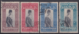 F-EX49951 EGYPT 1928 BIRTH OF PRINCE FAROUK USED.  - Used Stamps