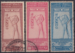 F-EX49957 EGYPT 1925 TOTH GEOGRAPHYCAL INTERNATIONAL CONGRESS USED.  - Neufs