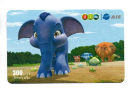 éléphant  Animal  Carte Thaïlande Card (K 276) - Thaïlande