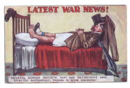 LATEST WAR NEWS ! - General Soaker Reports That His Retirement Was Effected Succesfully Though In Some Disorder - RARE - Humour