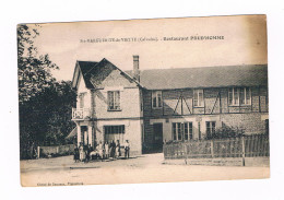 D 14 - Cpa - STE MARGUERITE  DE VIETTE - RESTAURANT PRUD'HOMME  ( Employés Devant La Porte - Sonstige & Ohne Zuordnung