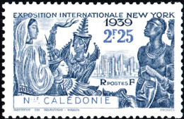 NUOVA CALEDONIA, NEW CALEDONIA, ESPOSIZIONE NEW YORK, 1939, NUOVI (MNH**) Mi:NC 215, Scott:NC 216, Yt:NC 174 - Nuovi