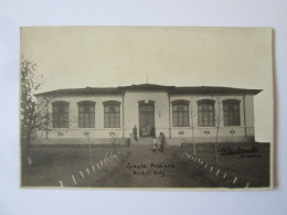 Rare! Romania-Bechet(Dolj):Ecole Primaire,carte Photo Voyage 1928/Primary School 1928 Written Photo Postcard - Rumänien