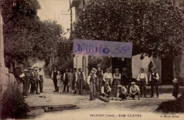 BELMONT  ( ISERE )  CAFE CLAVEL - Cafés