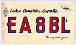 Ad9257 - SPAIN - RADIO FREQUENCY CARD  - Madrid -  1955 - Radio