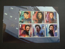 2020 GREAT BRITAIN. STAR TREK  FROM PRESTIGE BOOKLET PANE 2 DY 36   MNH** (Q30-03) - Machins