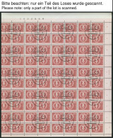 DDR A.2483-2650 O, 1980/1, Aufbau In Der DDR, Komplette Garnitur In Bogen, Pracht, Mi. Ca. 1500.- (ohne Druckereidatum E - Used Stamps