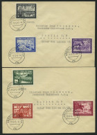Dt. Reich 773-78 BRIEF, 1941, Postkameradschaft Auf 2 FDC`s, Pracht, R!, Mi. 600.- - Lettres & Documents