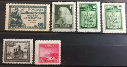 Romania 1930 (10 Timbres) - Ongebruikt